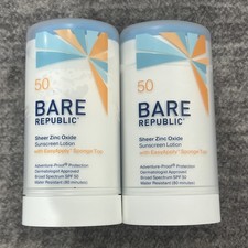 Bare Republic Sunscreen 50 SPF  2 Pack No Packages READ Description