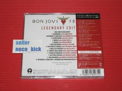11B BON JOVI FOREVER LEGENDARY EDITION 2025 JAPAN SHM CD | eBay