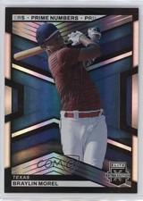 2023 Panini Elite Extra Edition Prime Numbers A 198/200 Braylin Morel #103 fm0