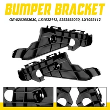 Front Bumper Support Bracket Side Retainer L&R For 2014-2016 Lexus IS350 3.5L V6