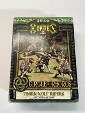 Hordes Circle Orboros Tharn Wolf Riders Light Cavalry Unit Privateer Press Set