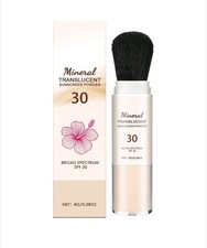 Hawaiian Tropic Mineral Translucent Sunscreen Powder w/ Brush SPF 30