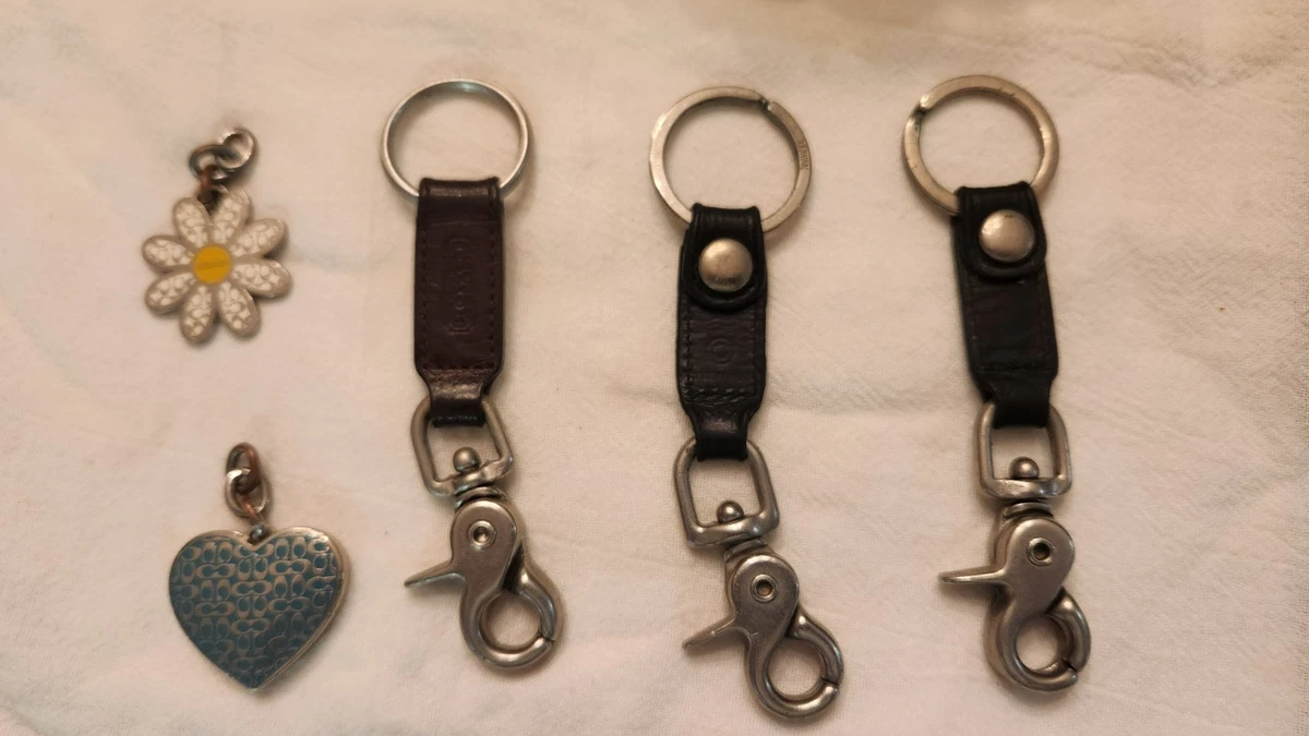 Coach Leather Key Chains, Rings & Finders for Women for sale | eBay