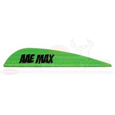 AAE Archery Max Stealth Vanes - Green - 50pk - MSBG50