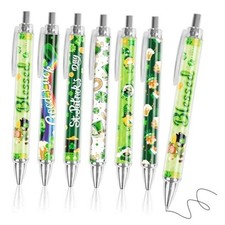 36 Pcs St. Patrick's Pens Bulk, St. Patrick's Day Ballpoint Pen Retractable