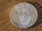 2002 AMERICAN EAGLE FINE SILVER UNC 1 TROY OUNCE COIN