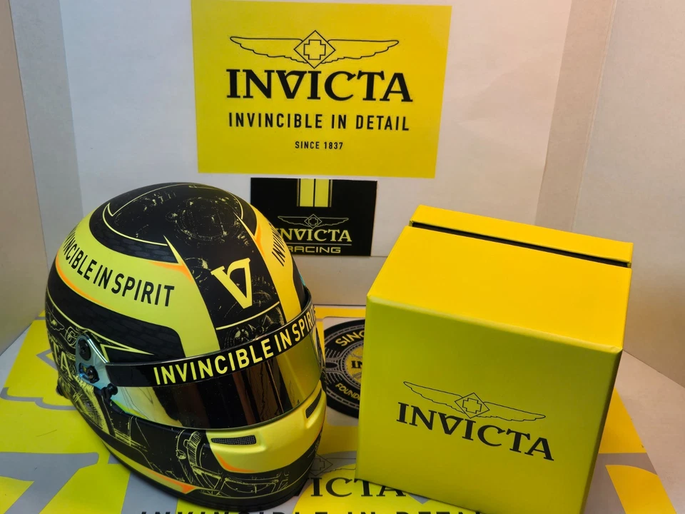 Reloj para hombre Invicta Speedway multifunción 42 mm dorado con esfera dorada y subesferas NUEVO Foto 2 de 4