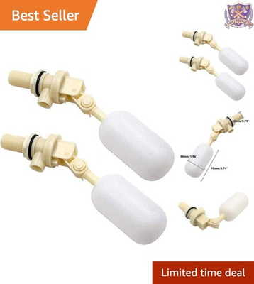 #ad 2 Pack Auto Water Dispenser Float Valve 1 2 Inch Pet Livestock Waterer $15.99