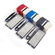 Anti-slip Custom Personalized Stamp Plastic Word Plate Stamp  Office Supplies