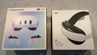 512GB Meta Quest 3 Complete In Box VR Headset Bundle
