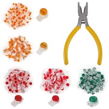 Wire Connectors Assortment Kit 251pcs, Waterproof Gel-Filled IDC Network Cabl...