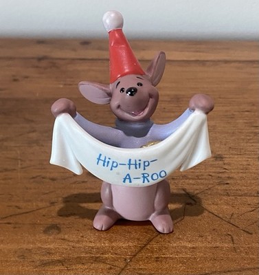 Disney Pooh and Friends Roo Figurine Hip-Hip-A-Roo Winnie the Pooh with Box