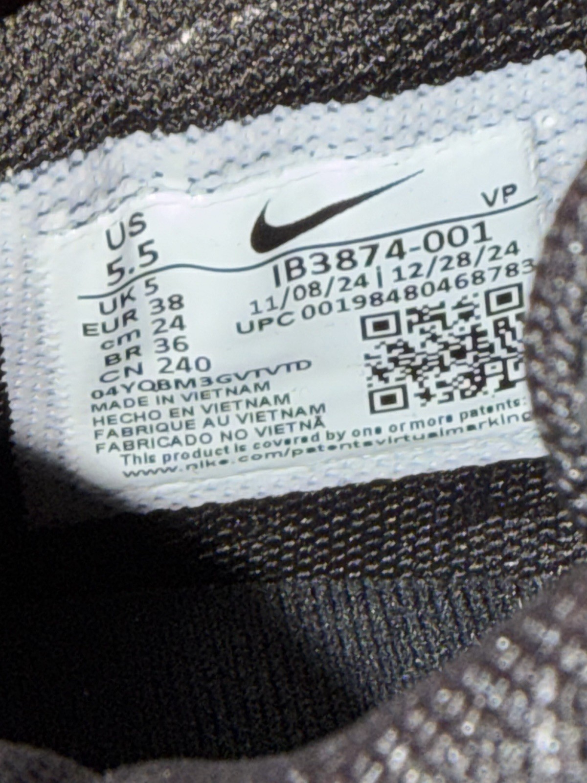 Nike KD 18 Black Label Pack Limited  1 of 1988 IB3874-001 Mens 5.5 = Women's 7 thumbnail 9