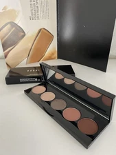 Bobbi Brown Eye Shadow Palette ~ Rosey Nudes 1.2g x 5, Pink Quartz Velvet Plum..