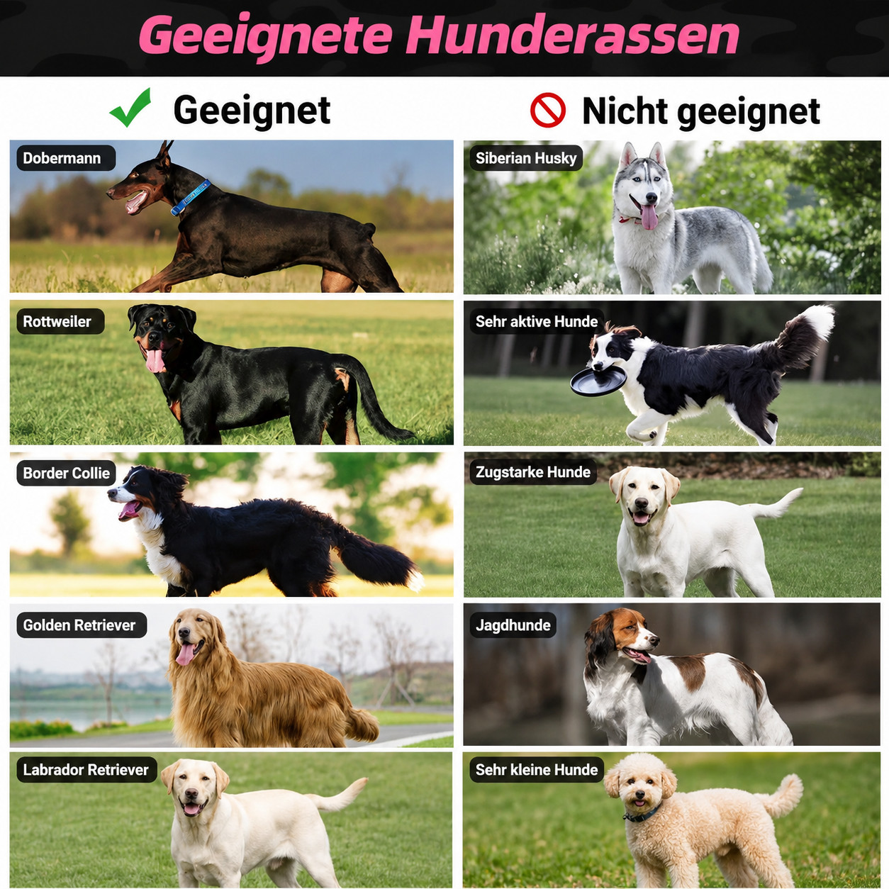 Taktisches Hundegeschirr mit Griff – Robust & verstellbar für große Hunde 5