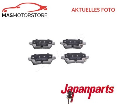 SATZ BREMSBELÄGE BREMSKLÖTZE HINTEN JAPANPARTS PP-0030AF A NEU OE QUALITÄT