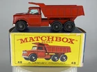 NM Matchbox Lesney 48c Dodge Dumper Truck