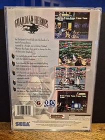 SEGA Guardian Heroes Action Sega Saturn CD complete w/ Manual & Case CIB
