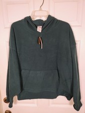 BRAND NEW Victoria's Secret PINK XXL Blue Fleece Campus Relaxed Pullover Hoodie