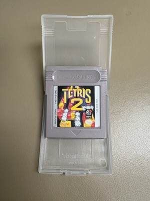 Nintendo Gameboy Tetris 2 Cartridge and Case Tested Working Fast Shipping