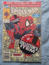 Spider-Man # 1 News Stand NM SEALED Comic Book Marvel Todd McFarlane Torment 9.8