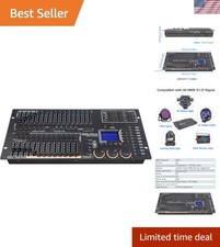 Compact Stage Lighting Controller - 1024 Channels, 60 Scenes Real-Time Control