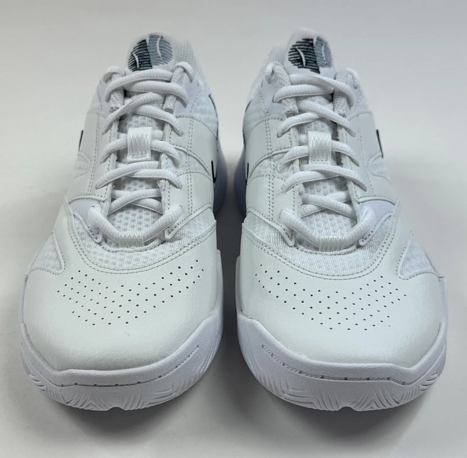 Nike Court Lite 4 Womens Size 8 Tennis Shoes Sneakers White Black FD6575-100 - Image 4 of 4