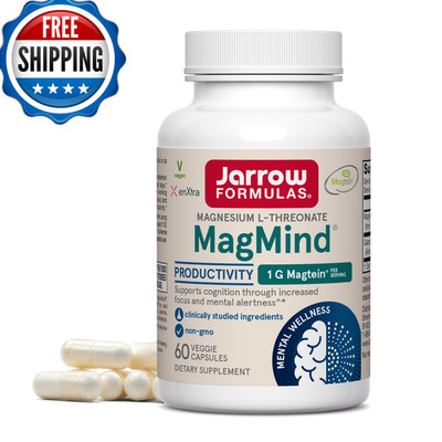 Jarrow Formulas Magnesium L-Threonate Magmind Productivity High Absorption