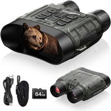 Night Vision Goggles 112MP Night Vision Binoculars for Adults, 4K Infrared D...