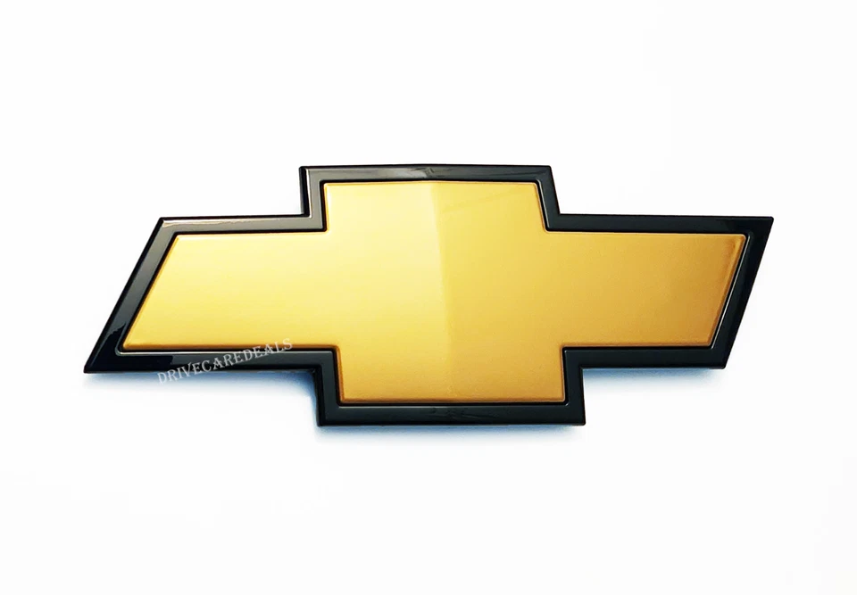 Nuevo Chevy Silverado 2500HD 3500HD 2011-2014 parrilla delantera emblema pajarita dorado Foto 2 de 2