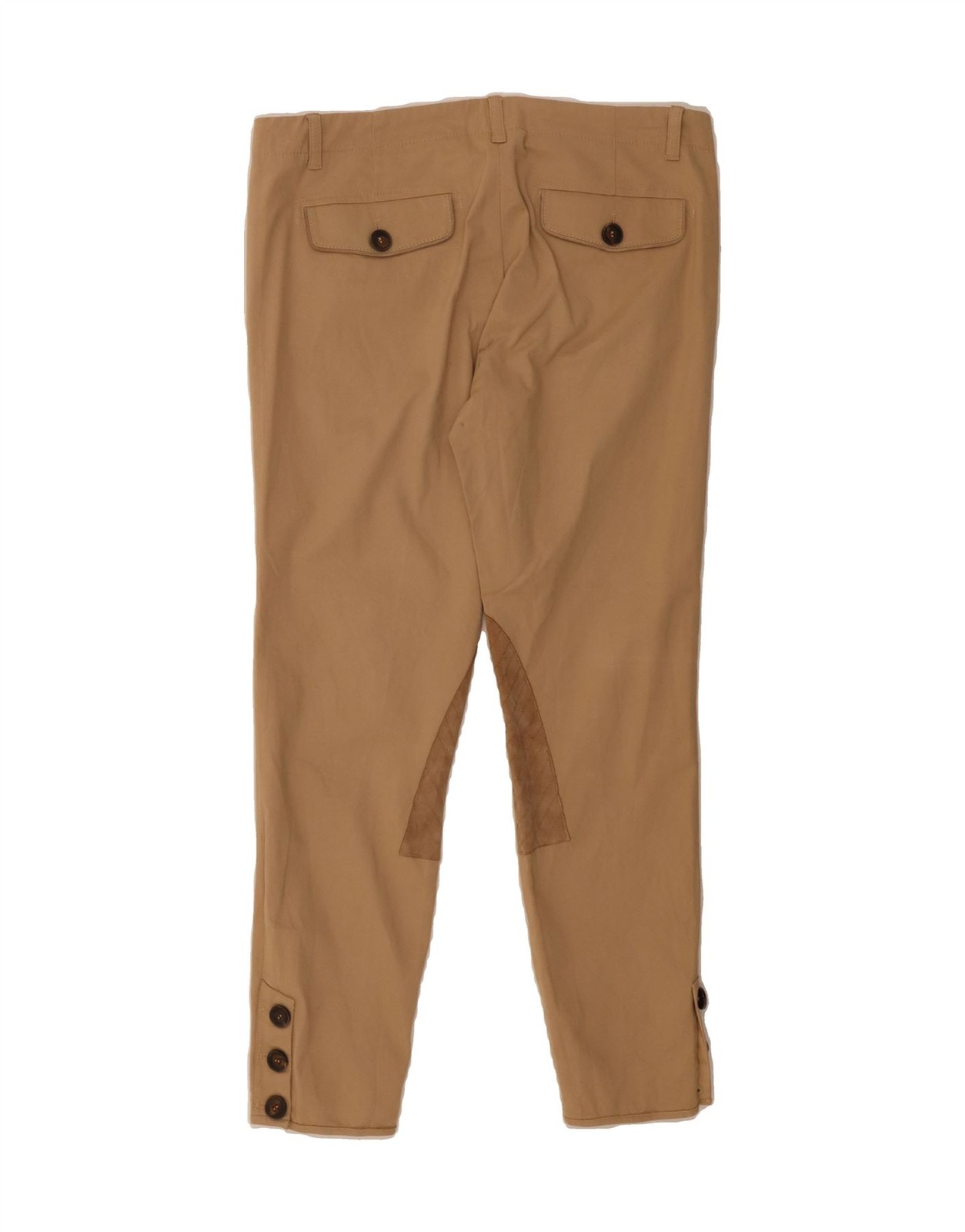 MASSIMO DUTTI Womens Slim Casual Trousers  W32 L28 Beige AD08 thumbnail 2