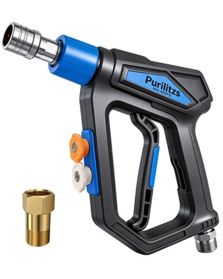 #ad #ad Pressure Washer Gun 4000PSI M22 14 15MM Inlet Stubby Short Power Washing Gun... $33.50