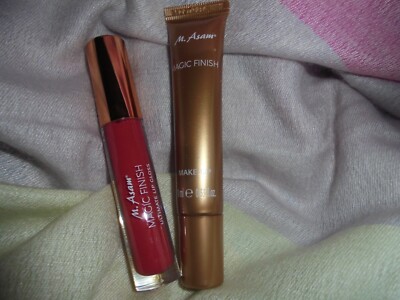 M. Asam Set MAGIC FINISH Ultimate Lip Gloss Juicy Red + Magic Finish Mousse