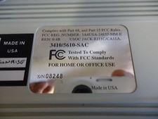 New, Radicom, 5610-SAC, Data Fax Modem 56000bps