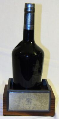 New Barware JIM BEAM Rye Wooden Bottle Glorifier Stand