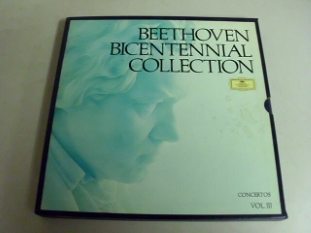 the Bicentennial Collection コレクション 5 RECORD SET BEETHOVEN BICENTENNIAL COLLECTION VOL. 3 CONCERTOS | eBay