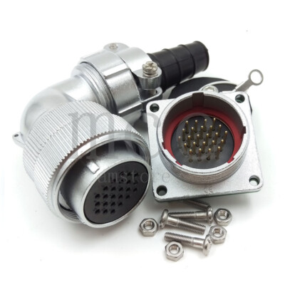 WEIPU WF28 24pin Powe Cable Connector,Waterproof Electric Bulkhead Motor Charger