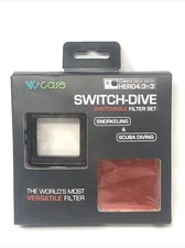 WoCase switch-dive snorkeling & scuba diving filter set NIB