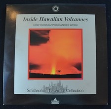 Inside Hawaiian Volcanoes 1989 Smithsonian Institution LASERDISC  RARE
