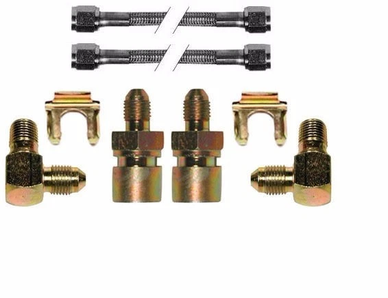 KIT FRENO DISCO WILWOOD, FORD 1970-1973, MERCURIO, ROTORES 11", PINZAS ROJAS,comet Foto 2 de 4