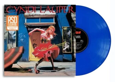 #ad Cyndi Lauper She#x27;s So Unusual Blue Vinyl NEW Sealed Vinyl $28.99
