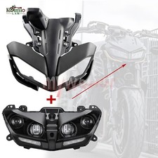 Fit for YAMAHA MT09 FZ09 2017-2020 Headlight Front Fairing Nose Cowl Set Lamp