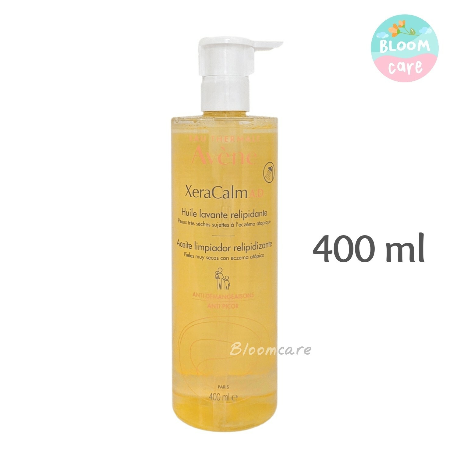 Avene XeraCalm A.D Lipid-Replenishing Cleansing Oil 400ml Exp.02/2026