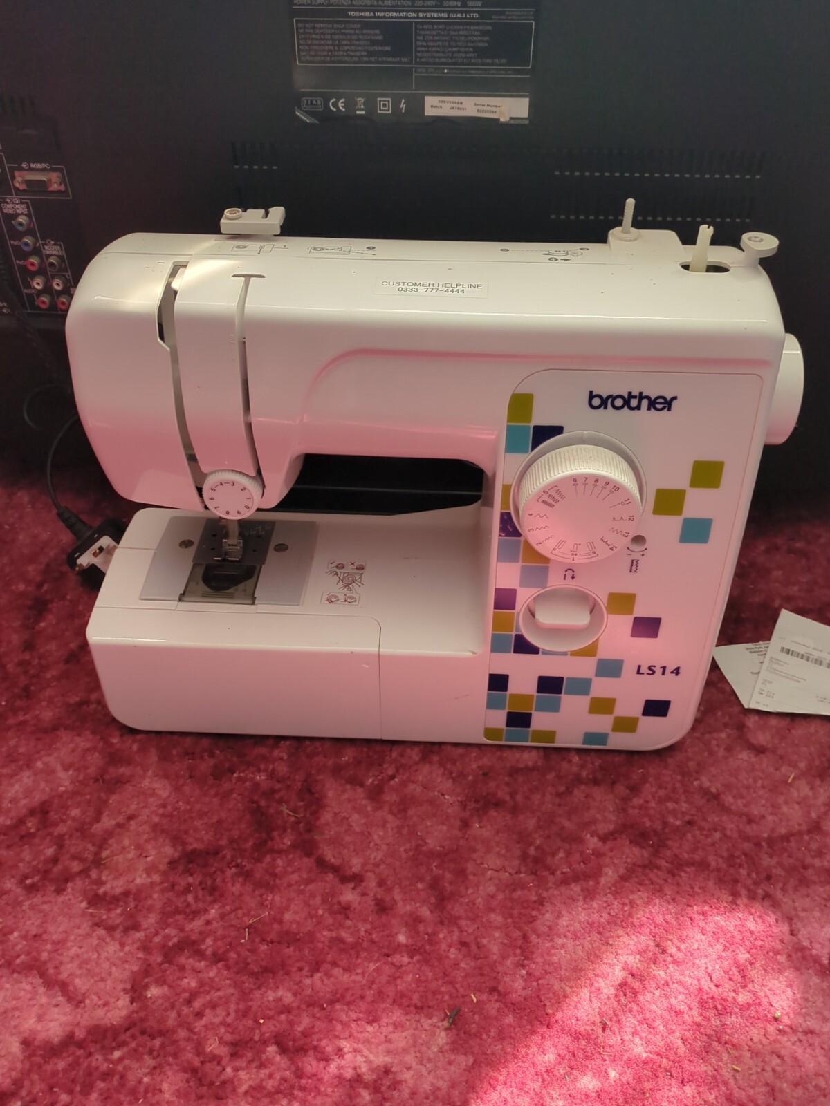 Brother LS14S Metal Chassis Sewing Machine 313052792770 eBay