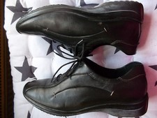 Damenschuhe zum Schnüren REMONTE Lofters Leder SCHWARZ Gr.4 1/2 f. lose Einl.