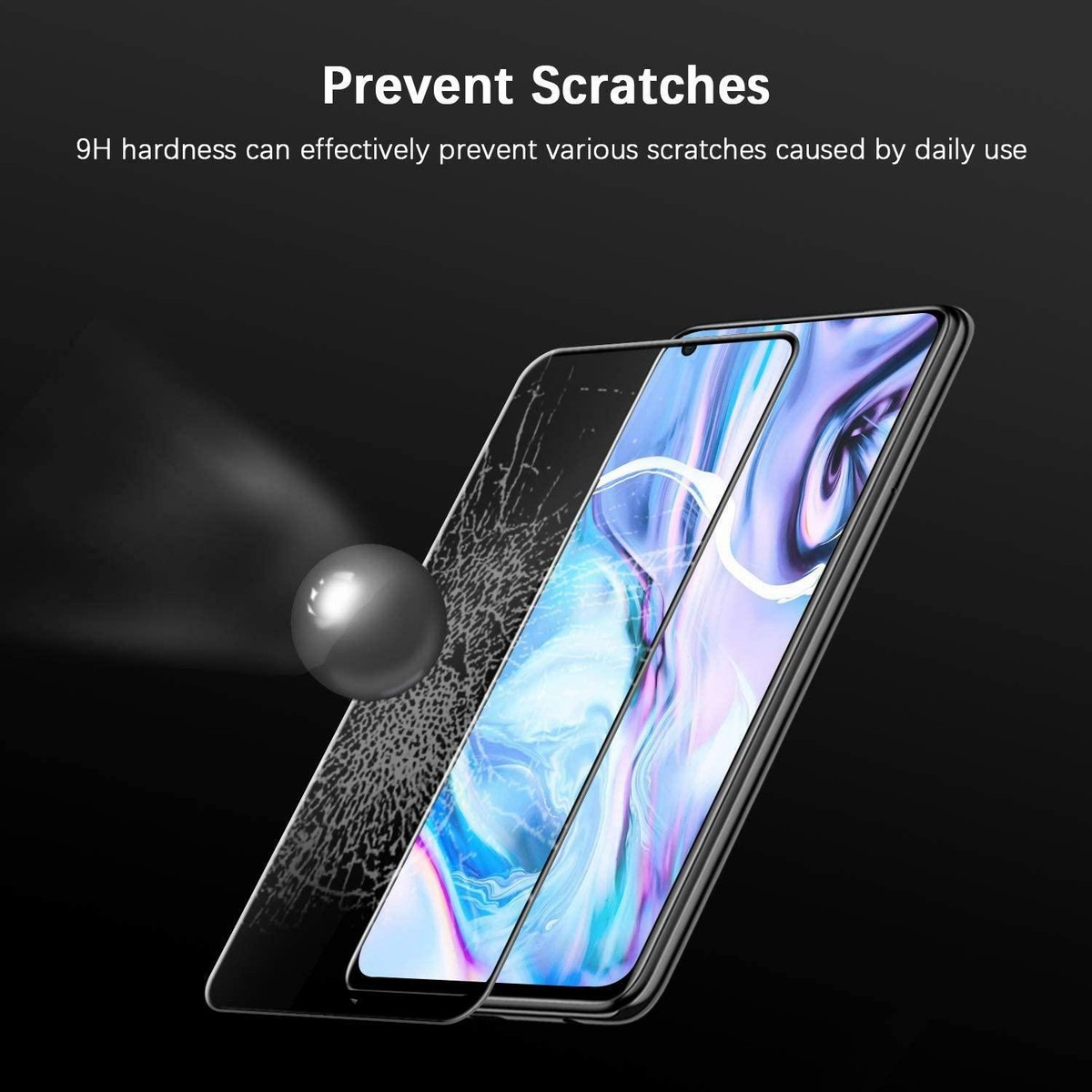 FTRONGRT Vetro Temperato Per Nokia 5.4, [Durezza 9H,Copertura Completa - Foto 11