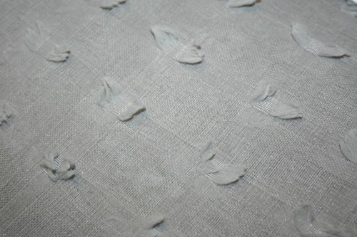 Stratford Park Rod Pocket Curtains 74'' x 84'' 2 Panels Olly Pompom, Grey - Picture 3 of 3