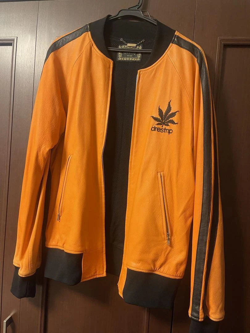 drestrip leather jacket イエロー 2 ディスキン レザー-