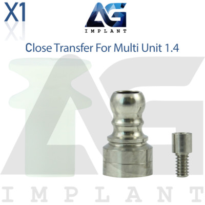 Impression Coping Transfer For Multi Unit 1.4 Abutment - Closed Tray With Screw