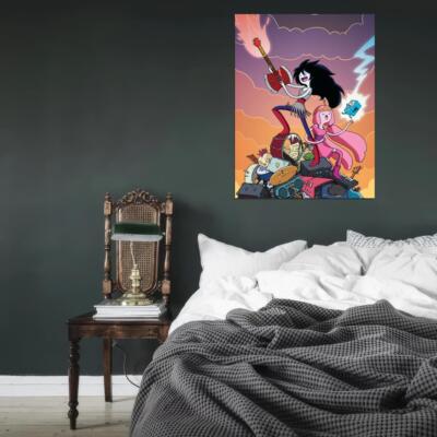 V3319 Adventure Time Marceline and The Scream Queens Decor WALL